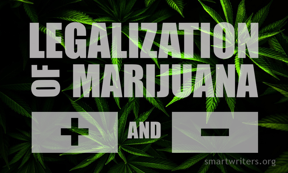 pros and cons of decriminalizing weed