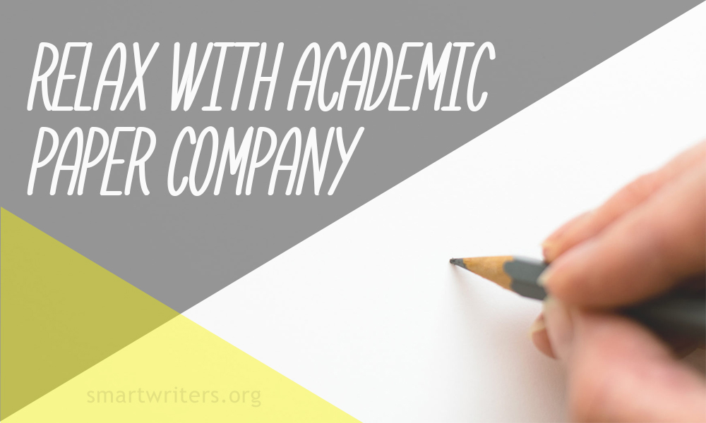 Academic paper writing company